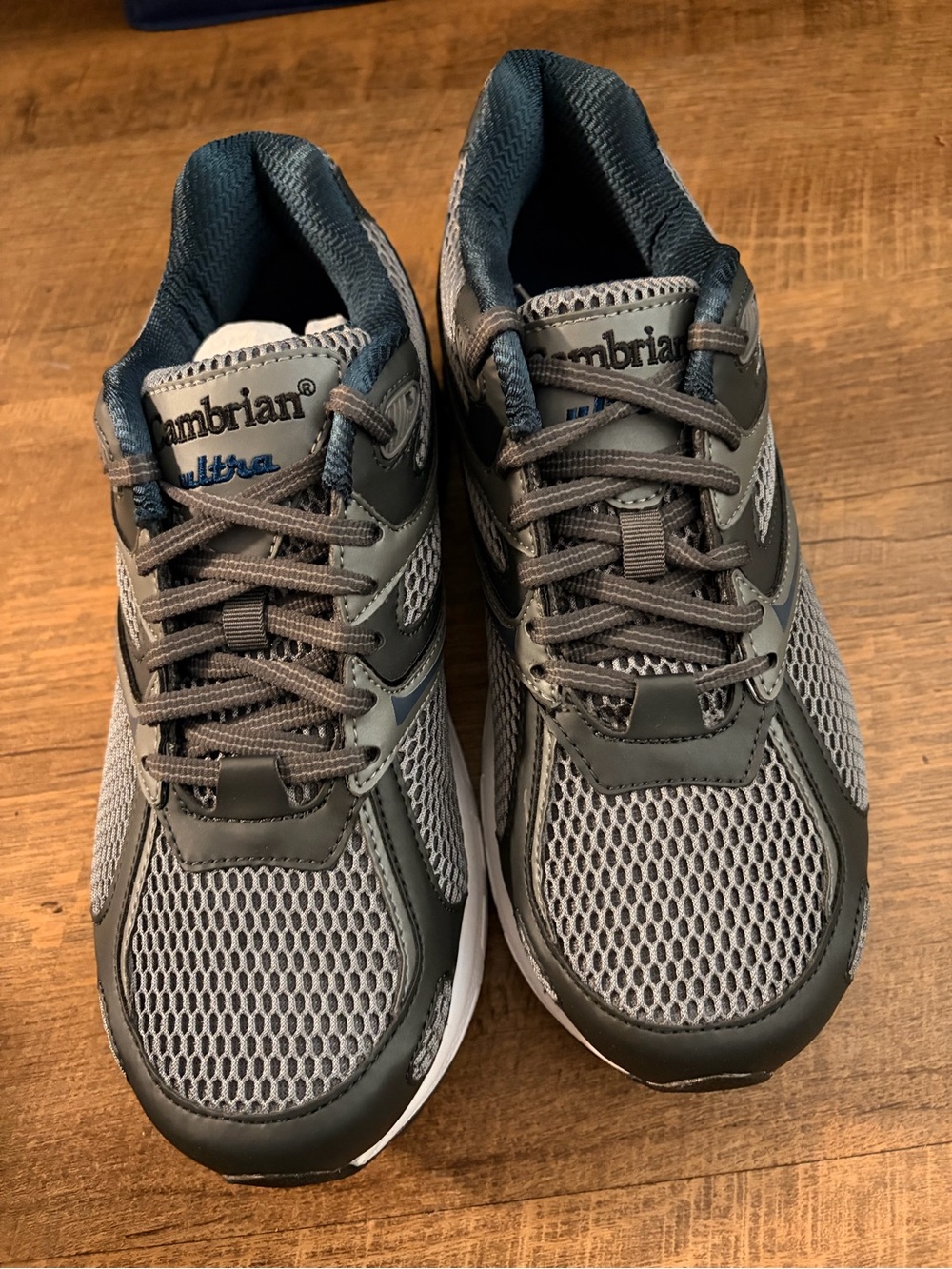 Cambrian Men's Gray Mesh Sneakers